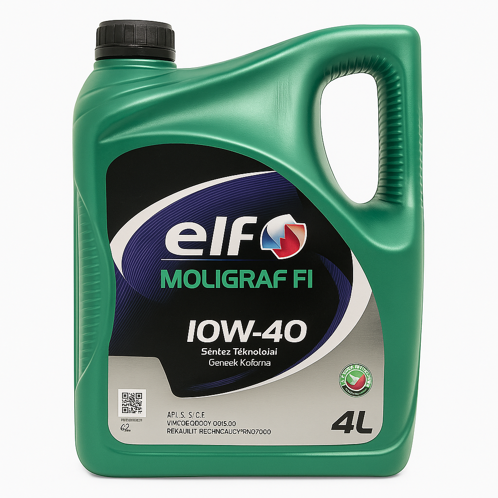 Elf Moligraf F1 10W-40 - 4 Litre Motor Yağı