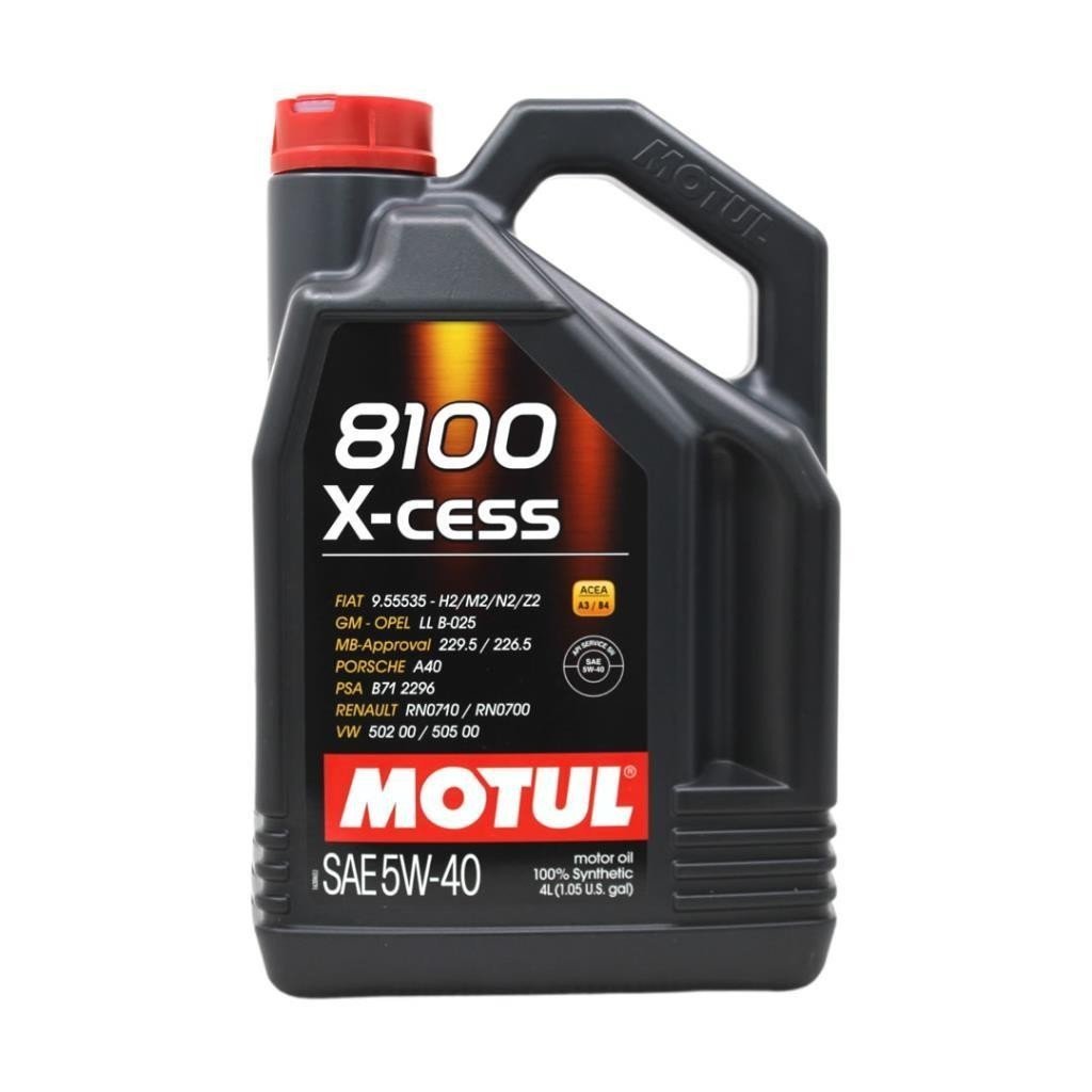 image_1080-184.jpg Motul 8100 X-Cess 5W40 4 Lt Tam Sentetik Motor Yağı - Görsel 1