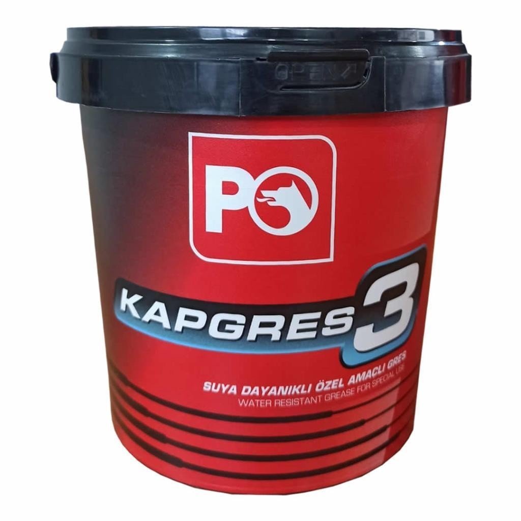 image_1080-722.jpg Petrol Ofisi Kap Gres 3 0,9 Kg Kalsiyum Sabunlu Kırmızı Gres - Görsel 1