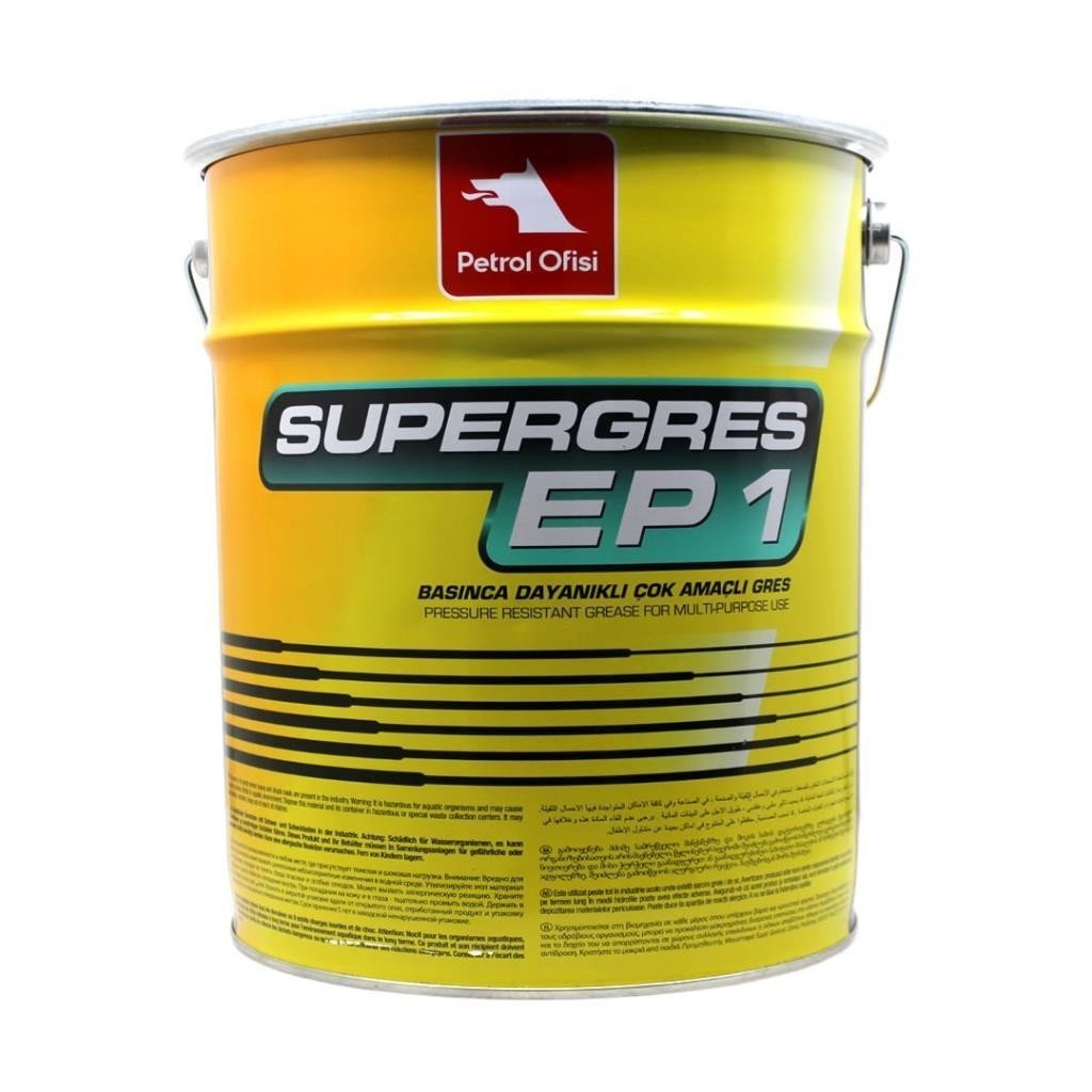 image_1080-748.jpg Petrol Ofisi Super Gres Ep 1 15 Kg Lityum Sabunlu Gres - Görsel 1