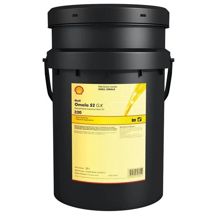 shell-omala-s2-gx-320.jpg Shell Omala S2 GX 320 20 Lt Endüstriyel Dişli Yağı - Görsel 1