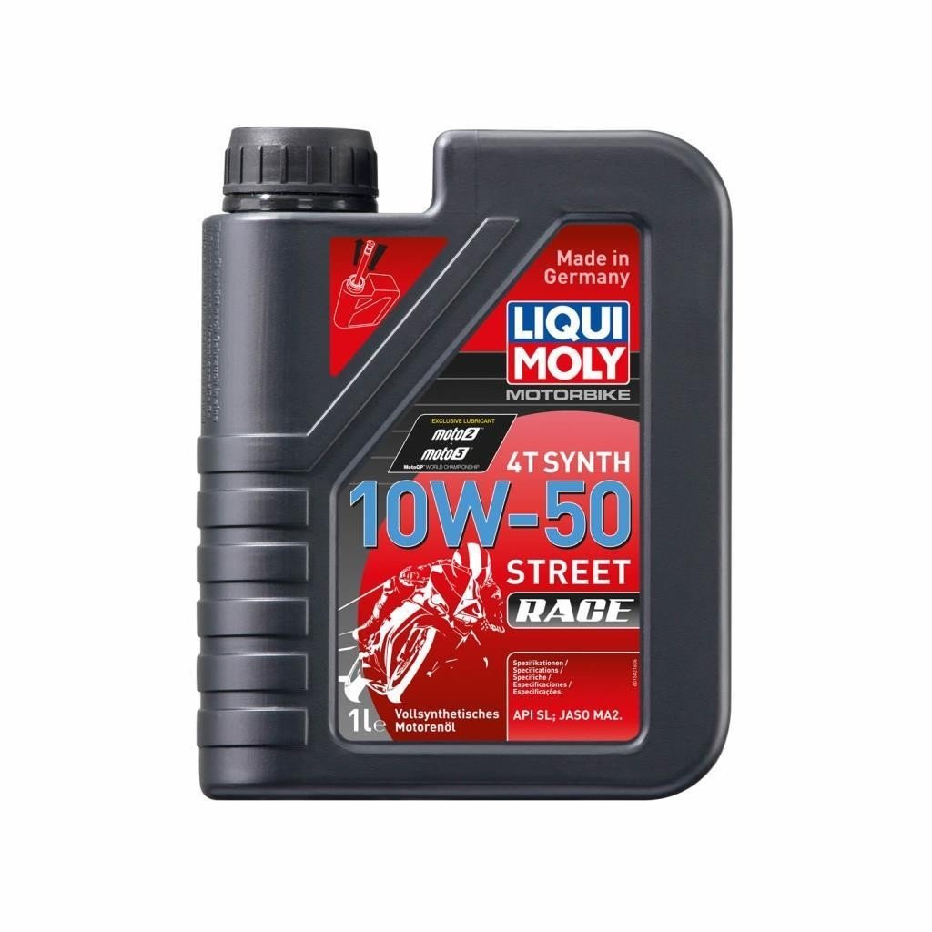 image_1080-1091.jpg Liqui Moly 10W-50 4T Street Race 1 Lt Motosiklet Yağı (1502) - Görsel 1