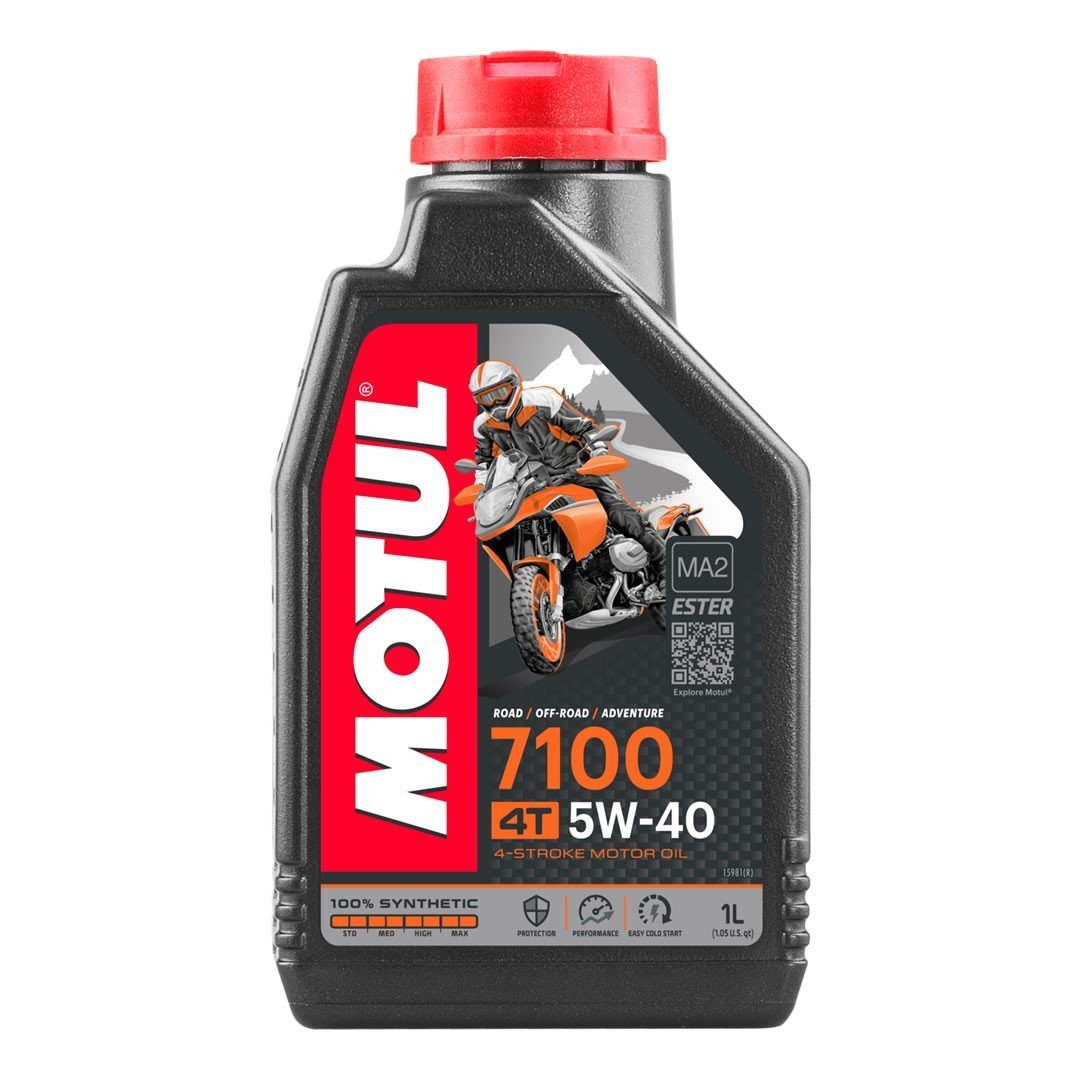 image_1080-1233.jpg Motul 7100 4T 5W40 1 Lt Motosiklet Yağı - Görsel 1