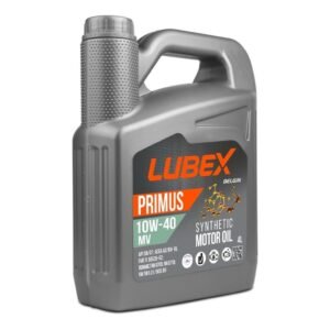 Lubex Primus MV 10W40 4 Lt Sentetik Motor Yağı