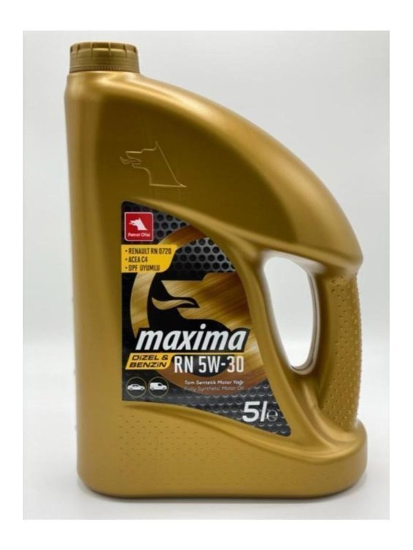 po-maxima-rn-5w-30-5-litre-600x800-1.jpg Petrol Ofisi Maxima RN 5W-30 - 5 Litre Motor Yağı 2024 Üretim - Görsel 1